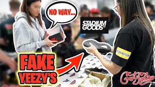 She Bought FAKE YEEZYS From STADIUM GOODS?!