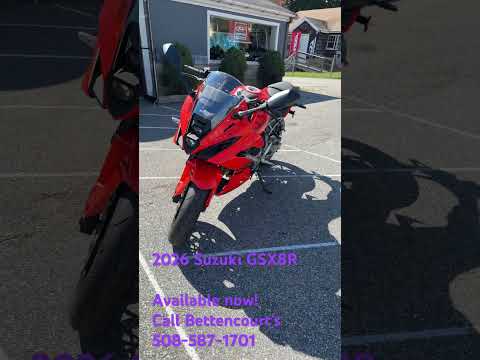 2026 Suzuki GSX-8R in West Bridgewater, Massachusetts - Video 1