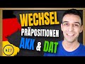 Wechselpräpositionen Dativ und Akkusativ | German Two-Way Prepositions