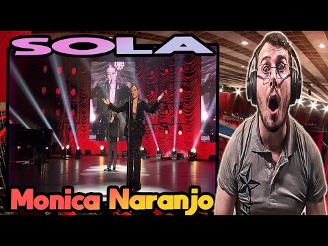 Italiano reacciona a Mónica Naranjo - Sola (En Directo)
