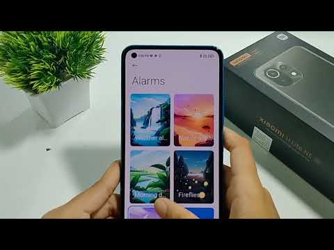 How to set alarm in Xiaomi 11 lite ne 5g | alarm set kaise kare