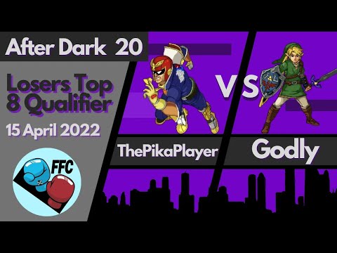 ThePikaPlayer (Falcon) vs. Godly (Link, Falcon) - Loser's Ninths - FFC After Dark 20