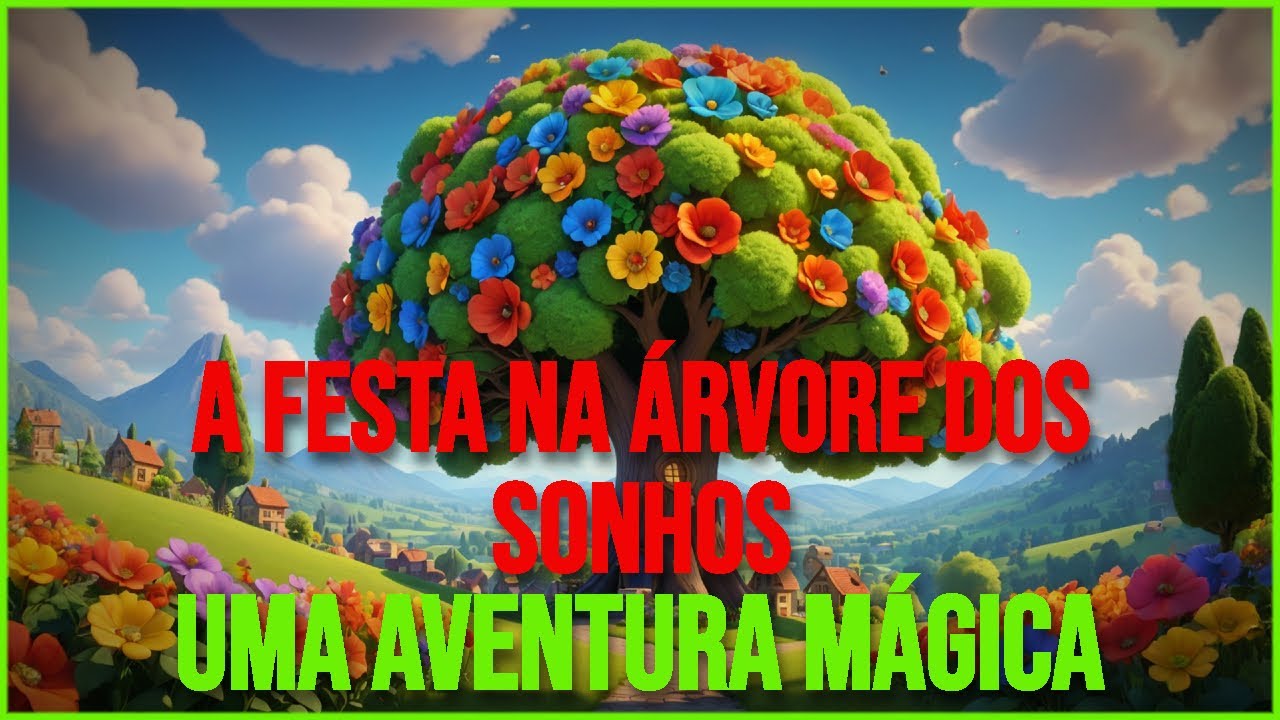 A FESTA NA ÁRVORE DOS SONHOS - UMA AVENTURA MÁGICA - HISTÓRIA INFANTIL"
