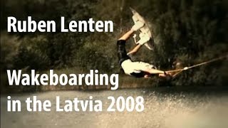 preview picture of video 'LEN10 Wakeboarding Latvia - Ozolnieki 10.08.2008'