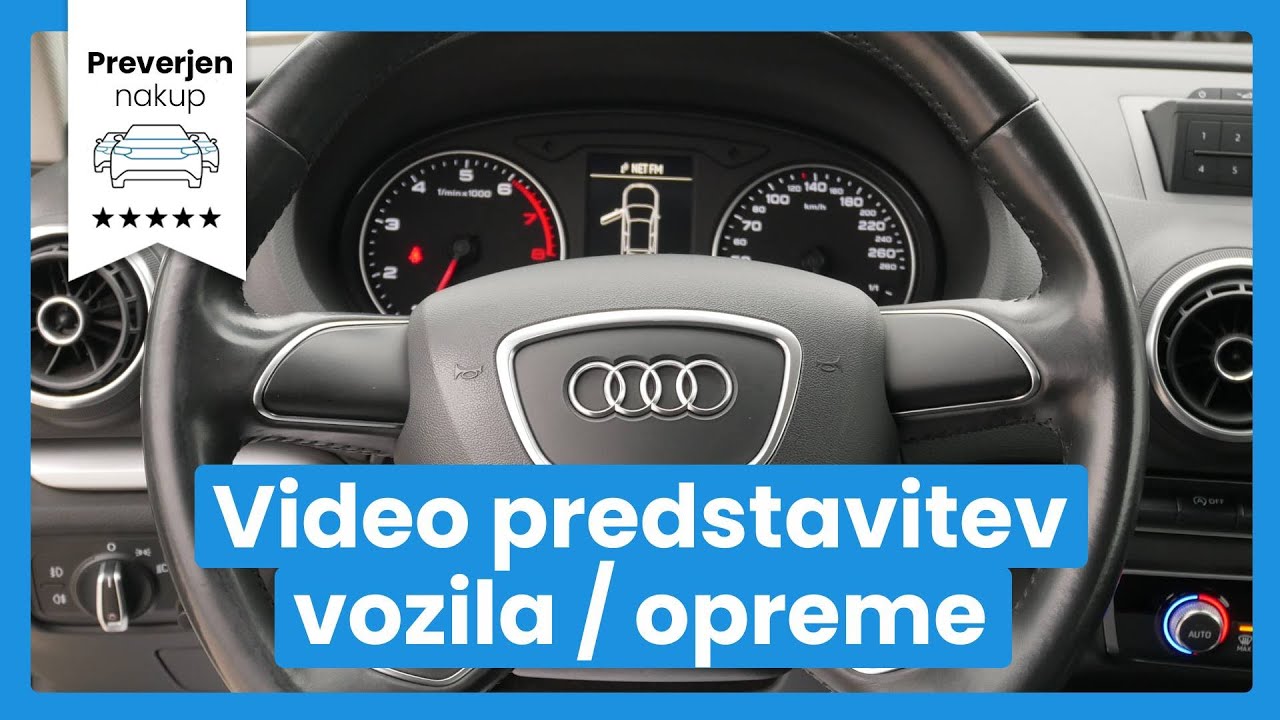 Audi A3 Attraction 1.4 TFSI - SLOVENSKO VOZILO