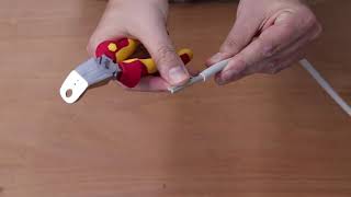 Miniatură video Installation pliers TriCut Professional electric - | 170 mm