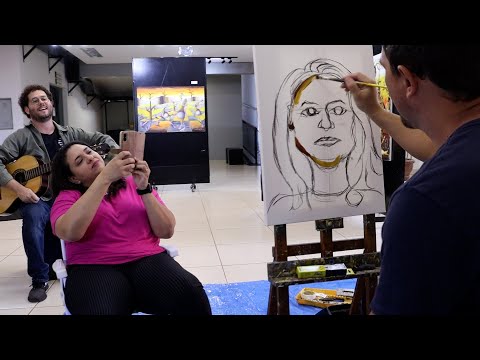 Abertura da exposição "Formas Fecundas", de Tiago César