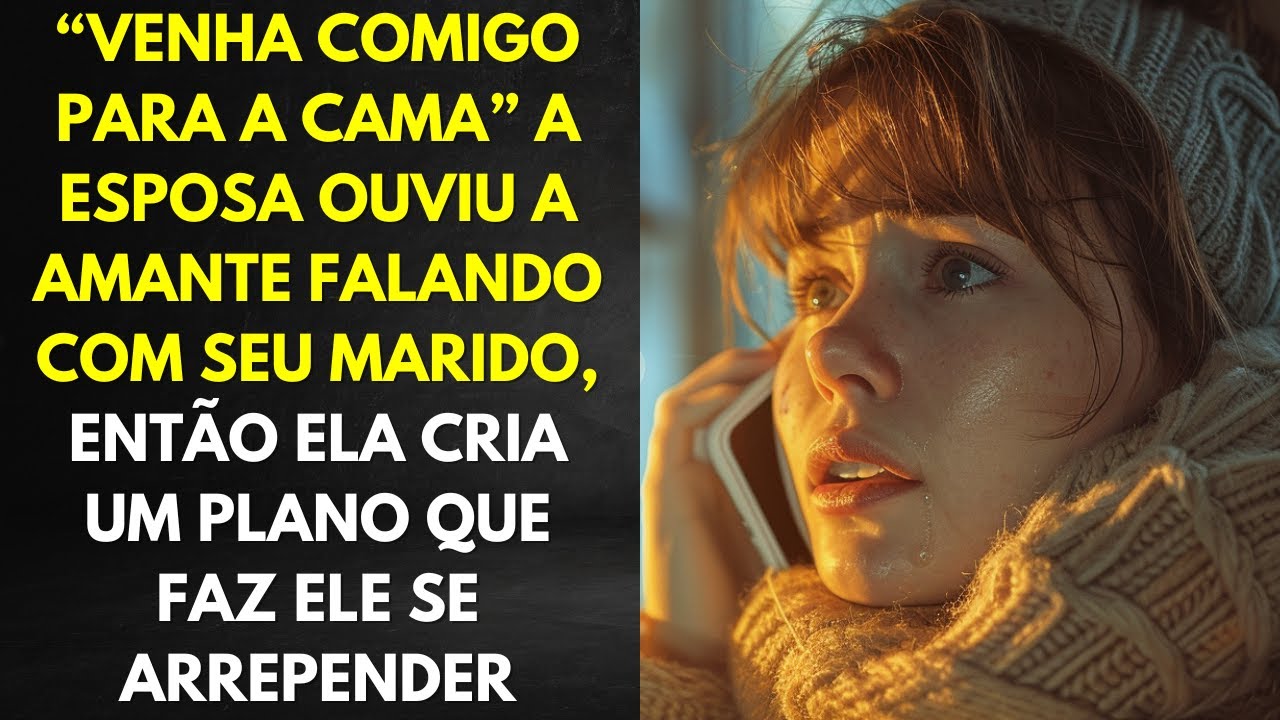 “Venha Comigo Para a Cama” a Esposa Ouviu a amante Falando com Seu Marido