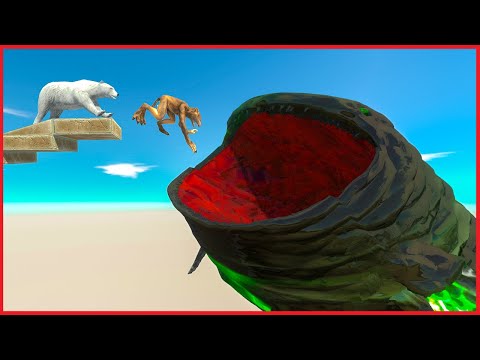 WHO can JUMP over BLOOP in AQUATIC TANK - Animal Revolt Battle Simulator