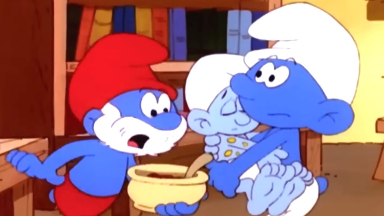 Poção do Papai Smurf para ajudar um Smurf doente | Os Smurfs | WildBrain Português