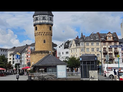 FRANKFURT/GERMANY/Walking Tour of the Bockenheimer Warte/Leipziger strasse 