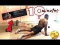 NO GYM! | FRANK MEDRANO 10 MINUTE FAT BURNING HIIT WORKOUT | This is what happened to me!!! 😨