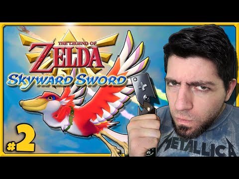 NOW I KNOW WHY PEOPLE HATE MOTION CONTROLS!! - Zelda: Skyward Sword - BLIND - Part 2