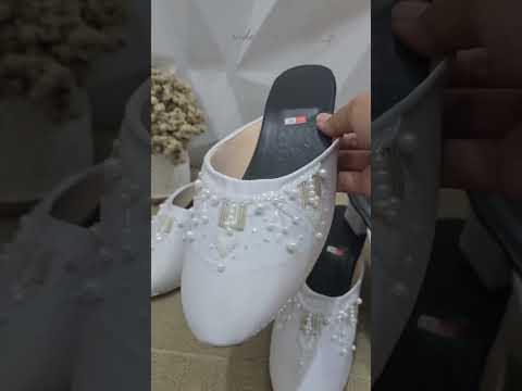 Selop pengantin Jawa putih #seloppengantin #seloppayet