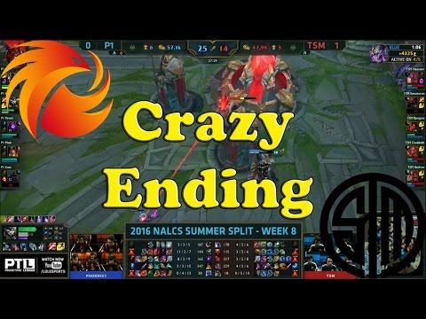 Crazy ending of P1 vs TSM game