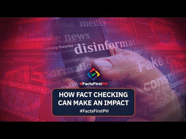 WATCH: How fact checking can make an impact