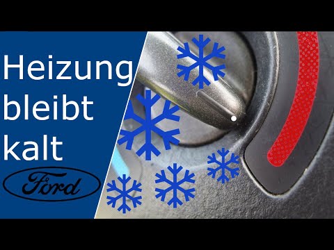 Heater stays cold / Ford heater control valve