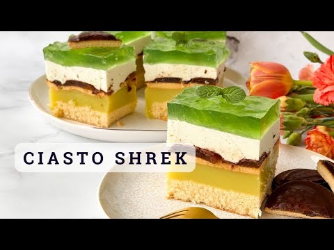 Ciasto Shrek 💚💚💚 pyszne i zielone! 💚💚💚 Oto idealny przepis