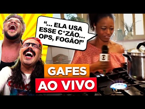 MICOS E GAFES EM REPORTAGENS AO VIVO #4 | Diva Depressão