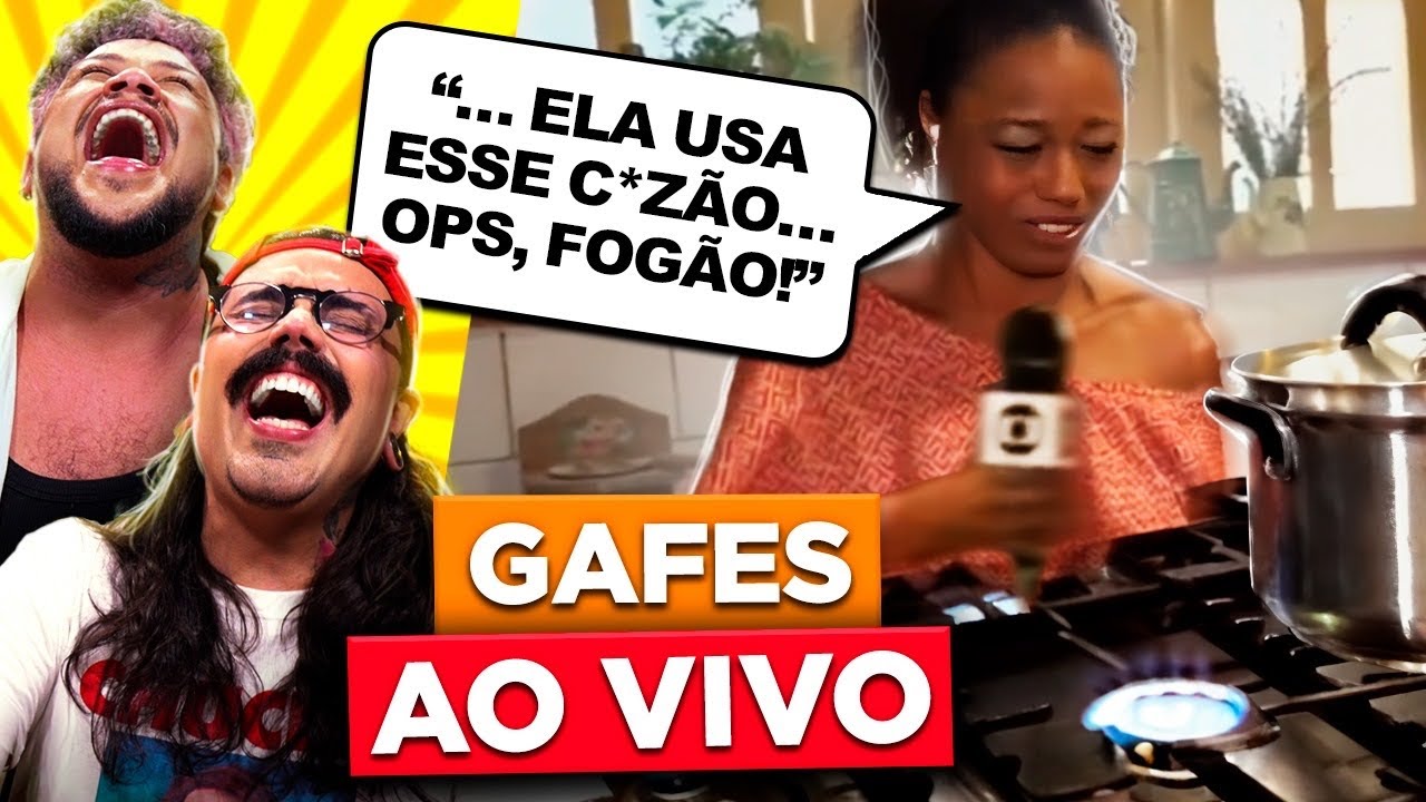 MICOS E GAFES EM REPORTAGENS AO VIVO - PARTE 4 | Diva Depressão