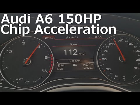 Audi A6 2.0TDI 150HP Stage 1 Acceleration