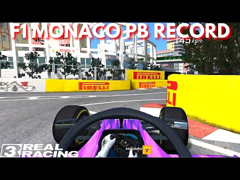 F1 Monaco PB Record Hotlap 57,755s + Settings | Real Racing 3