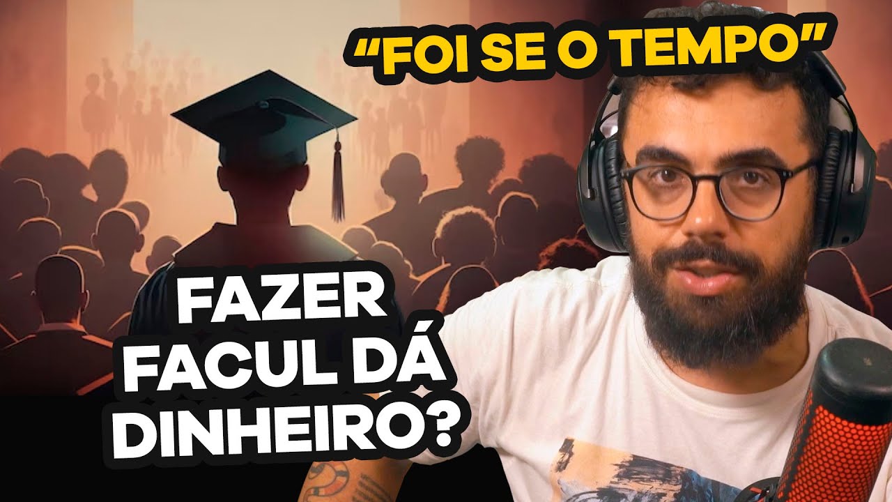 FAZER FACULDADE NÃO DÁ MAIS DINHEIRO? | CORTES do EDSON CASTRO