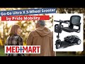 Go Go Ultra X 3 Wheel Travel Mobility Scooter