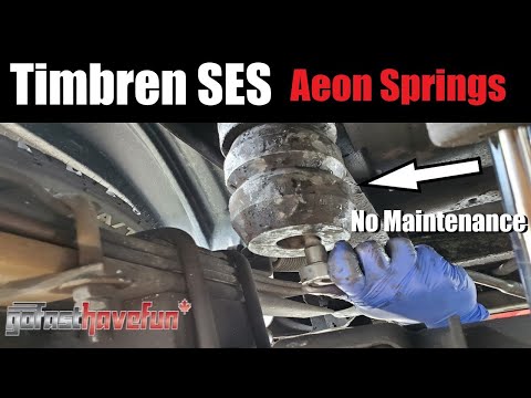 Timbren SES (Suspension Enhancement System) helper spring Installation and Test | AnthonyJ350