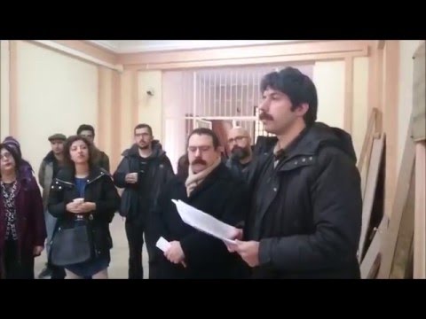 Levent Dölek 10 Ekim katliamına karşı grevi ve boykotu savunuyor