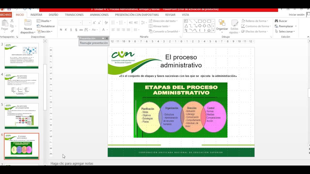 Proceso Administrativo, enfoques y teorías.