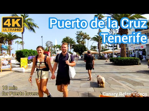 TENERIFE 🏝️ Puerto de la Cruz [4K] Canary Islands Teneriffa Kanarische Inseln Canarias 5 Feb 2022