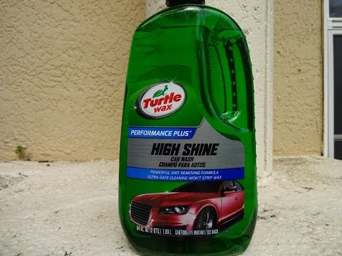 Turtle Wax High Shine Car Wash Review and Test Results on a Hyundai Tucson