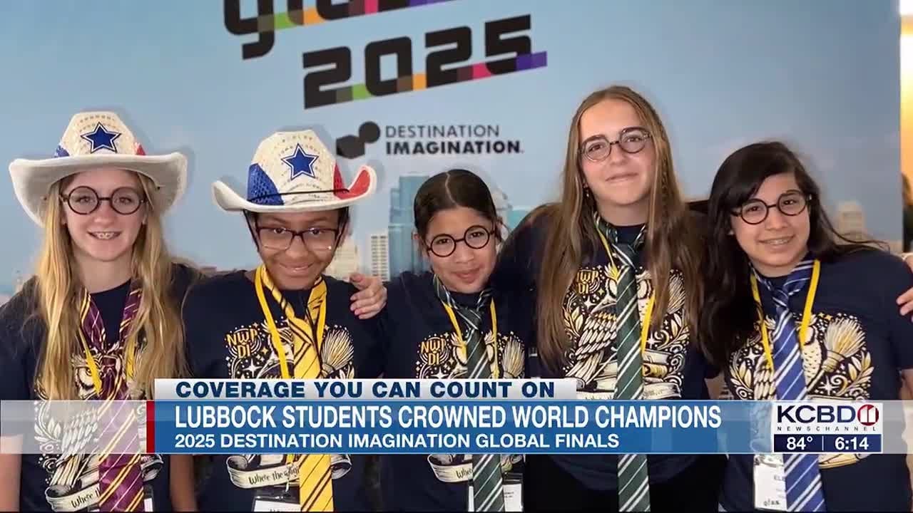 LISD students crowned world champions at 2025 Destination Imagination Global Finals