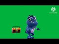 Subway Surf Green Screen With Dino