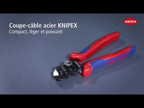 Coupe-câbles acier - KNIPEX