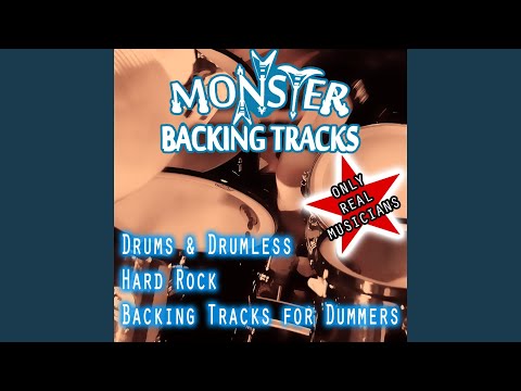 Rock Backing Track for Drums with Guitar Solo, 134 BPM