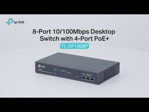 TP-LINK TL-SF1008P Switch 8 ports PoE