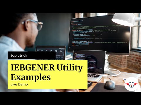 IEBGENER Examples | IEBGENER Utility  | IEBGENER in Mainframe Examples  | IEBGENER Sample JCL.