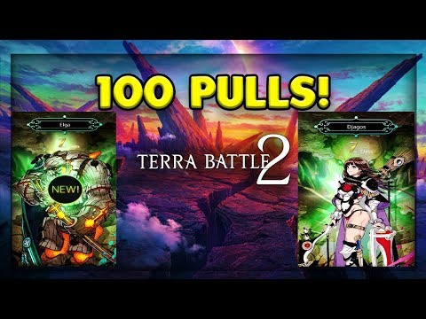 MASS OPENING 100 GATCHAS!  - TERRA BATTLE 2