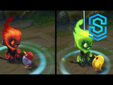 Infernal Amumu Chroma Skins