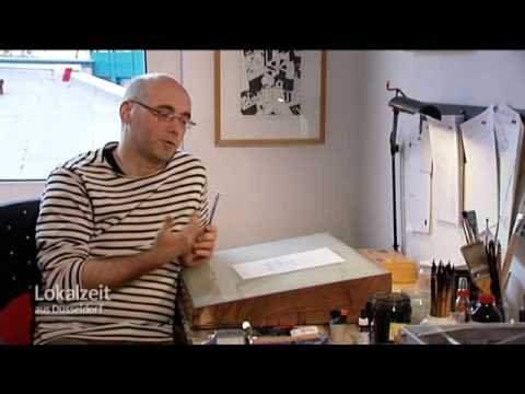 Comiczeichner Ulf K. - Der Poet unter den Comic-Zeichnern