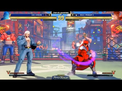MIXUP 2019 SFV TOP 8 (CAG DOGURA) VS (MOUZ PROBLEM X)