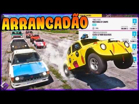 FORZA HORIZON 5 - ARRANCADÃO de LEILÃO muito DISPUTADO