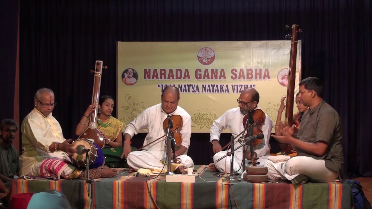 Vittal Ramamurthy & V V S Murari | Violin Duo |  Isai Natya Nataka Vizha 2017 | Narada Gana Sabha