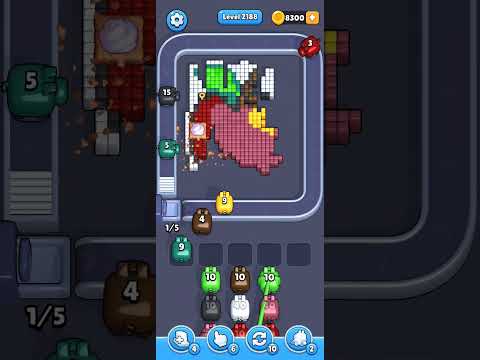 Pixel Flow Level 2188 Walkthrough