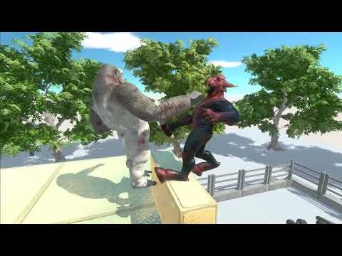 SUPER KNOCKOUT OF GORO CLUMSY TRY TO THROW UNITS INTO THE PURUSAURUS HEAD BUT.... - ARBS