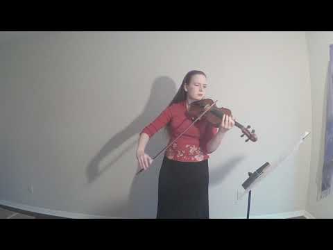 1-31-21 Bedtime With Bach - Linnaea Brophy, violin