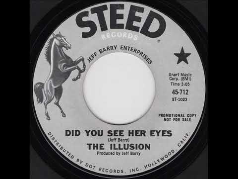 The Illusion - Did You See Her Eyes (Non-Hit First 45 RPM Version)