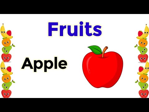 fruits name | Fruits name in english | Fruits pictures | Name of Fruits in english| 